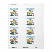 水分補給を続ける ラベル (フルシート)