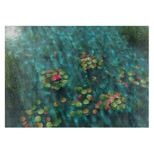 水切り盤のユリ カッティングボード (正面)