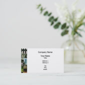 水切り缶と青かご 名刺 (スタンド正面)