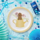 水切り缶の黄金色 ペーパープレート (パーティー)