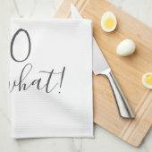 水前向き色バラフローラ70誕生日 キッチンタオル (四つ折り)