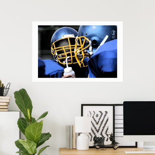 水割れ ポスター (ホームオフィス)