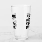 水力技術者ビール タンブラーグラス (左)