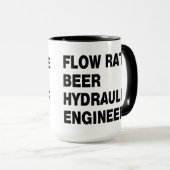 水力技術者ビール マグカップ (正面右)