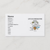 水力発電（タービン発電機）を行こう 名刺 (正面)