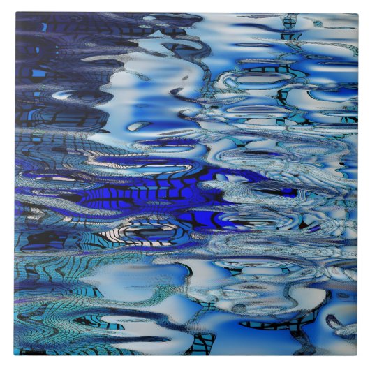 水効果 タイル (正面)