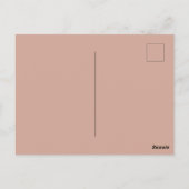 水動揺してビクトリアン色の花を付けた女性 ポストカード (裏面)