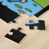 水危険 ジグソーパズル (側面)