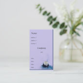 水危険 名刺 (スタンド正面)