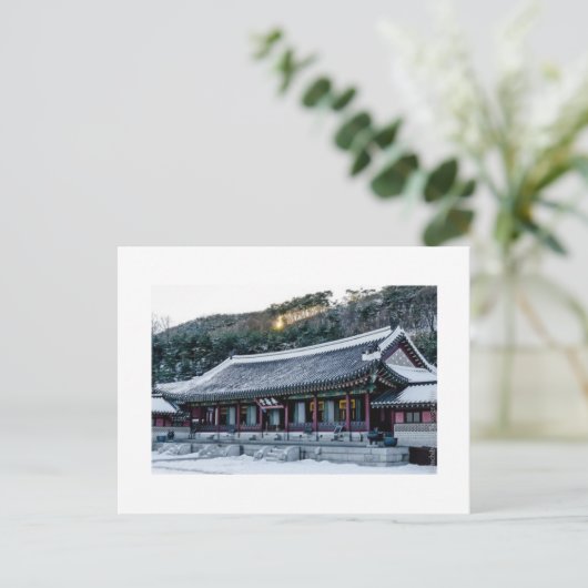 水原の冬 ポストカード (スタンド正面)