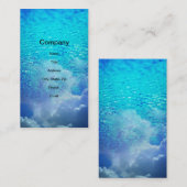 水及び雲 名刺 (正面/裏面)