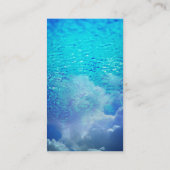 水及び雲 名刺 (裏面)