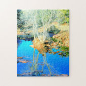 水反射パズル ジグソーパズル (縦)