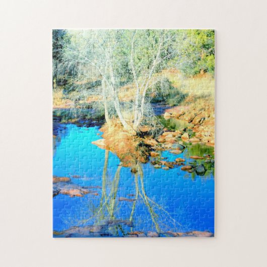 水反射パズル ジグソーパズル (縦)