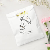 水受けギフトのアクリパーソナライズされたウス フェイバーバッグ (封をした状態)