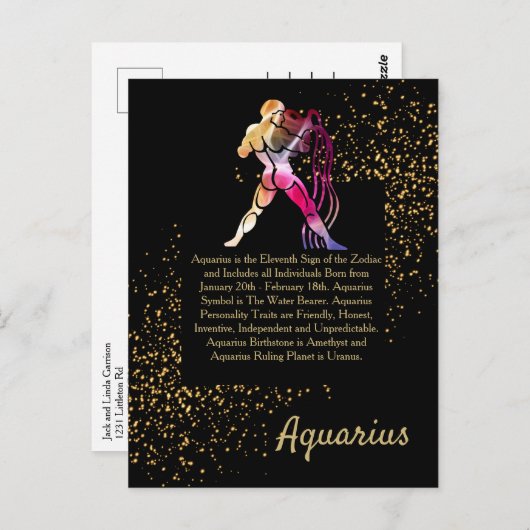 水受け ポストカード (正面/裏面)