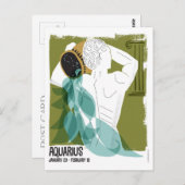 水受け〔占星術の〕十二宮図 ポストカード (正面/裏面)