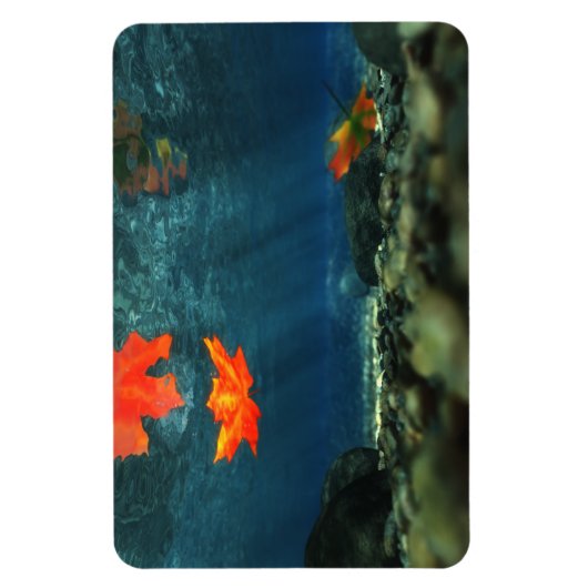 水可とう磁石内の火炎 マグネット (縦)