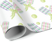 水名門私立校風の色のピクレアーガイルボール ラッピングペーパー (ロールコーナー)