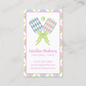 水名門私立校風の色のピクレアーガイルボール 名刺 (正面)