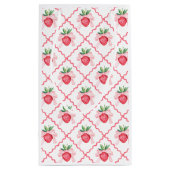 水名門私立校風の色イチゴ甘い スモールペーパーバッグ (裏面)