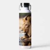 「水和を保ち、集中し、激しい生活を続ける ウォーターボトル (正面)