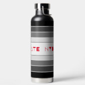 水和モダンストライプの剤 ウォーターボトル (左面)