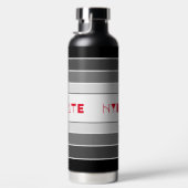 水和モダンストライプの剤 ウォーターボトル (右面)