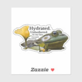 水和。 – アメリカのブルカエル シール (シート)