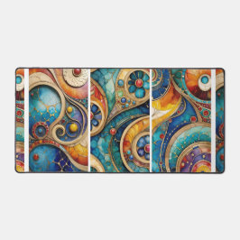 水回路 デスクマット