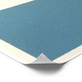 水国際的彩画の展覧会 ポスター (角)