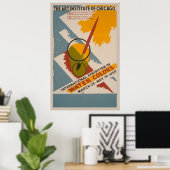 水国際的彩画ヴィンテージ ポスター (ホームオフィス)