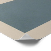 水国際的彩画ヴィンテージ ポスター (角)