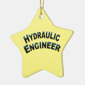 水圧技術者の水滴 セラミックオーナメント (左)