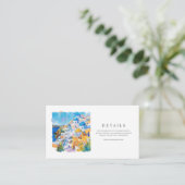 水地中海の色結婚詳細 エンクロージャーカード (スタンド正面)