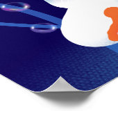 水壁アートのポスター ポスター (角)