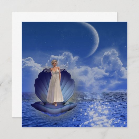 水天使の招待状 招待状 (正面/裏面)