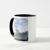 水夫が線路を廻る マグカップ (正面左)