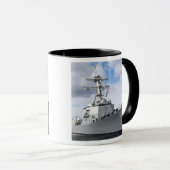 水夫が線路を廻る マグカップ (正面右)