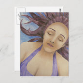 水女神フローティング葉書 ポストカード (正面/裏面)