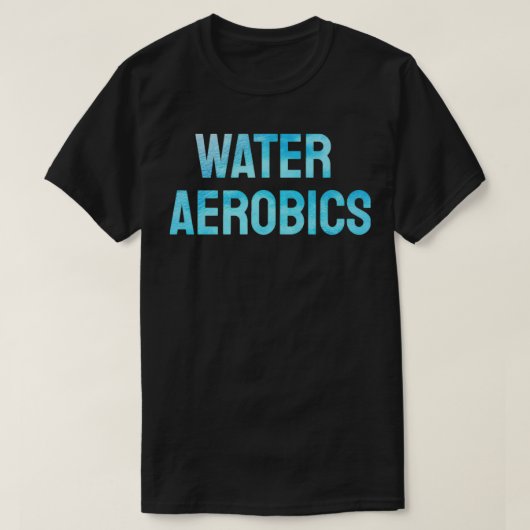 水好気性カッコいい文字2 Tシャツ (デザイン正面)