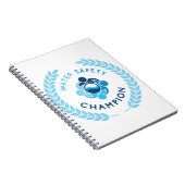 水安全チャンピオン手帳 ノートブック (右側)