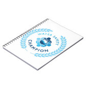 水安全チャンピオン手帳 ノートブック (左側)