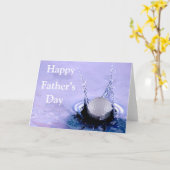 水害 カード (黄色い花)