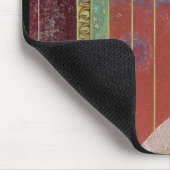 水差しからの付き添い人の注ぐ液体 マウスパッド (コーナー)