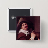 水差しを持つ人 缶バッジ (正面&裏面)