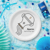 水差し党のパーソナライズされた好意 ペーパープレート (パーティー)