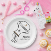 水差し党のパーソナライズされた好意 ペーパープレート (パーティー)