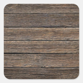 水平な木製の板 スクエアシール