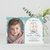 水平の天空1番目の誕生日パーティー 招待状 (スタンド正面)